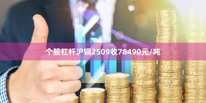 个股杠杆沪铜2509收78490元/吨